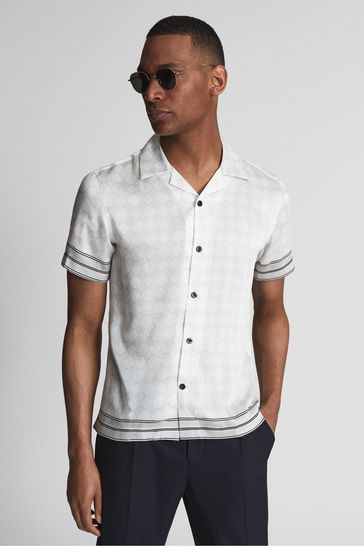 Reiss grey flower sales