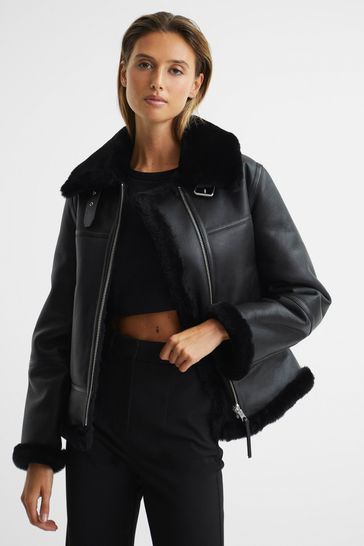 Reiss aviator outlet jacket