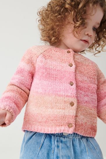 Girls 2024 chenille cardigan