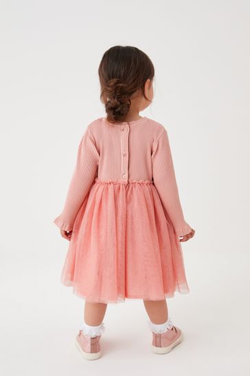 Next pink shop unicorn dress