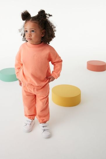 Orange Set Soft Touch Jersey (3mths-7yrs)