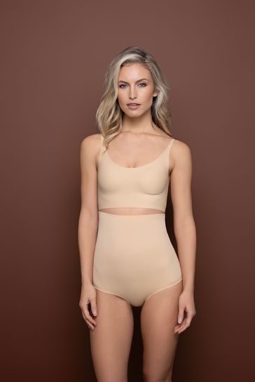 Buy Bye Bra Nude Invisible High Waist Briefs from Next USA