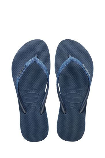Buy Havaianas Slim Sparkle II Flip Flops from Next Luxembourg