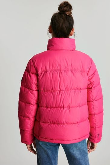 next pink padded jacket