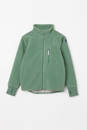 PO.P Green Waterproof Fleece Jacket
