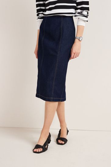 Blue shop skirt next