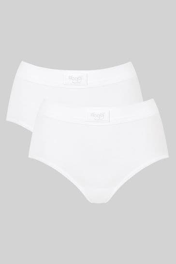 Buy Sloggi Double Comfort Maxi Briefs 2 Pack from Next Luxembourg