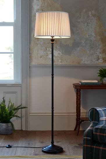 bronze metal floor lamp