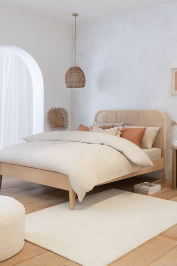 Wood and shop cane bed