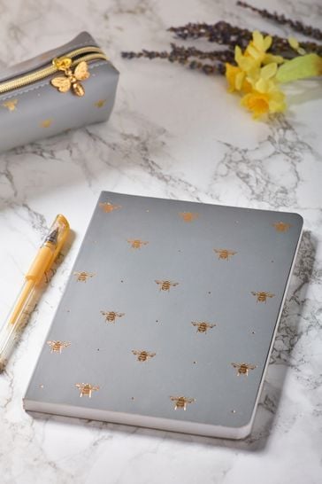 Grey Bee Grey Notebook
