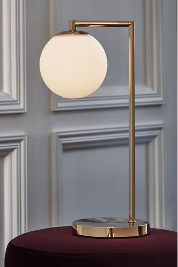 Next rose shop gold lamp