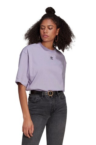 adidas trefoil essentials t shirt