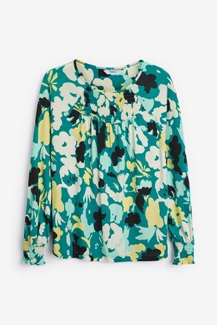 green smock top