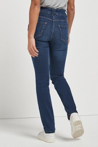 Buy Dark Blue Enhancer Slim Jeans from
