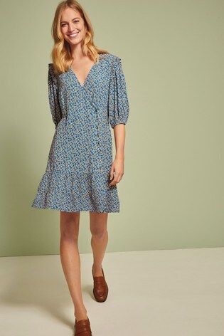 Next floral wrap dress clearance
