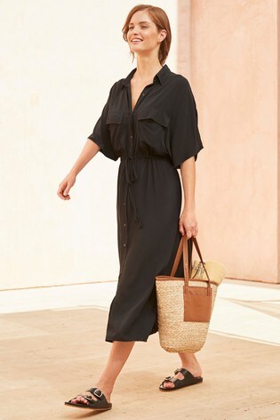 utility dress black
