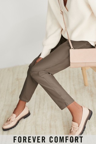 Nude Regular/Wide Fit Forever Comfort® Leather EVA Loafers