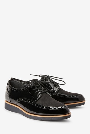 chunky lace up brogues