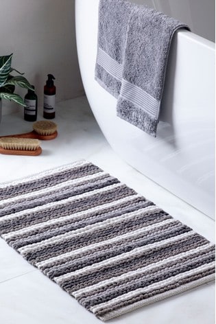Buy Stripe Bobble Bath Mat From The Next Uk Online Shop