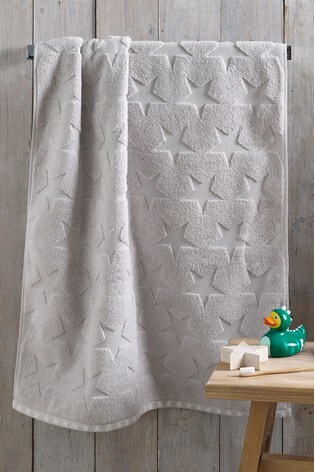 Grey Star Towel