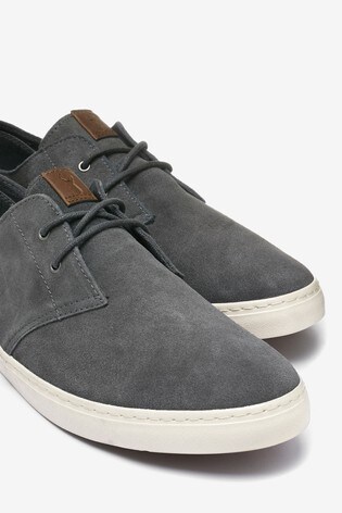 grey derby shoes