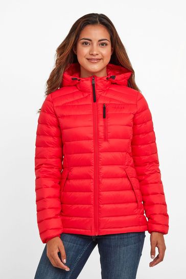 Tog 24 Red Drax Funnel Down Jacket