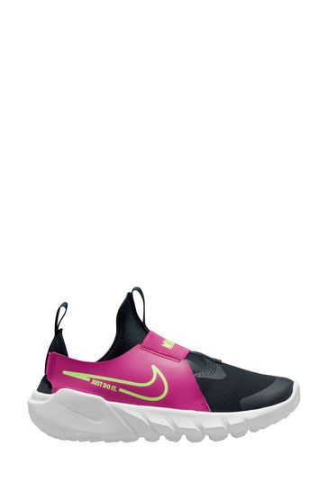 Nike Pink/Navy Flex Runner Youth Trainers
