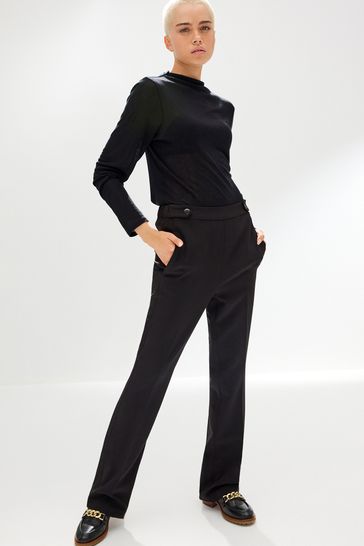Buy Black Tailored Bootcut Trousers from Next USA