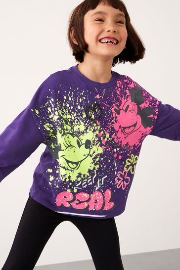 Purple minnie on sale mouse shirt