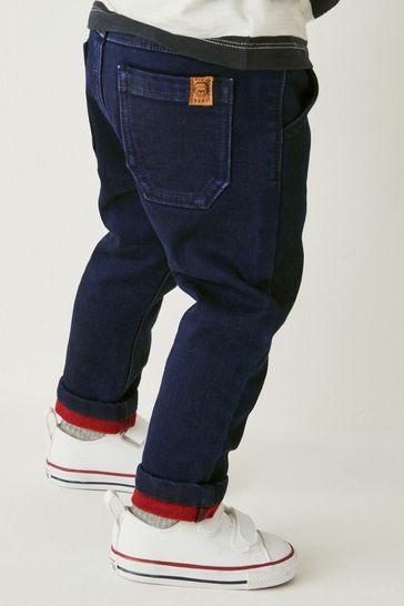 Rinse Wash Red Weft Super Soft Pull On Jeans With Stretch (3mths-7yrs)