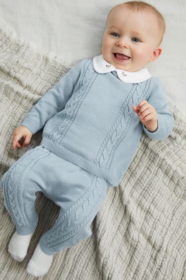 Knitted cheap set baby
