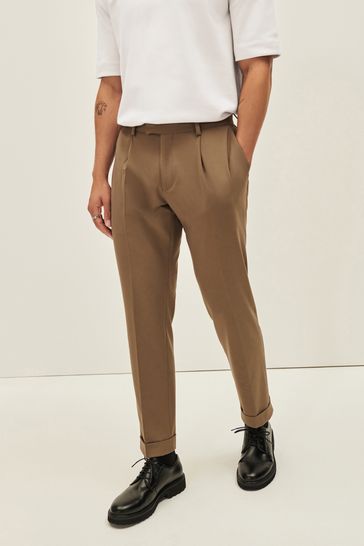 Stone Natural EDIT Pantalones Slim Fit Suit
