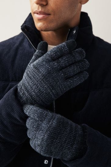 Navy Blue Thinsulate Gloves