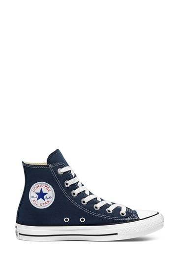 Converse Navy Regular Fit Chuck Taylor All Star High Trainers