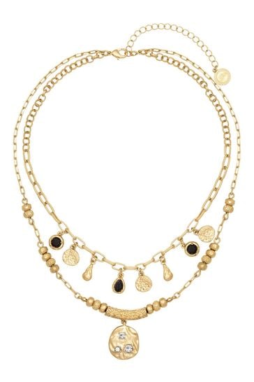Buy Bibi Bijoux Gold Tone Savanna Layered Necklace from Next Singapore