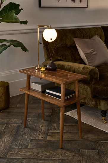 Dark Lloyd Mango Wood Side Table