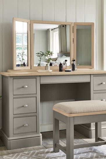 Light oak dressing table mirror 2025