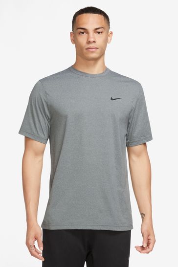 Nike Grey Dri-FIT UV Hyverse Training T-Shirt