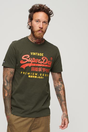 Superdry Black Classic Heritage T-Shirt