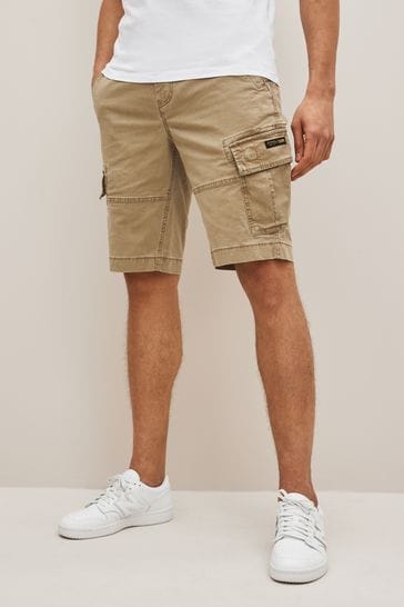 Buy Superdry Natural Organic Logo Vintage Next Cotton Jersey from Shorts USA