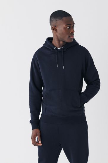 Navy Blue Plain Hoodie Next Jersey Hoodie