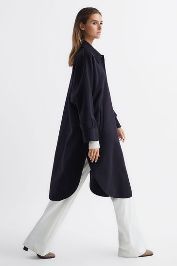 Buy Reiss Carmen Blindseam Cape Coat from Next USA