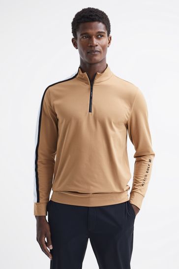 Half zip golf top clearance