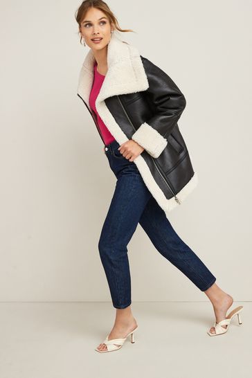 Teddy cheap aviator coat