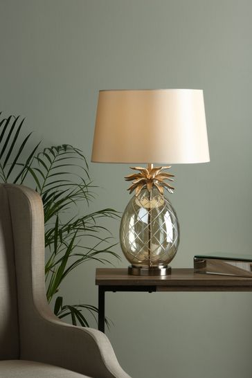 Champagne Gold Pineapple Table Lamp Shade