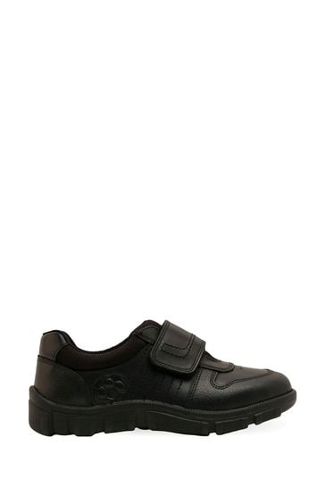 Start Rite Chance Black Leather School Shoes