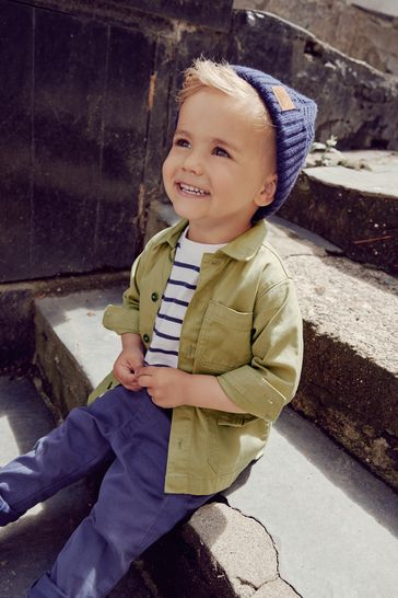 Baby boy sales olive green shirt