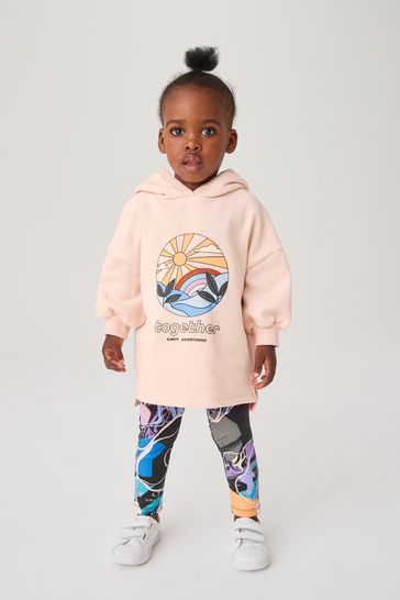 Buy Beige Overhead Hoodie And Legging Set 3mths 7yrs from Next
