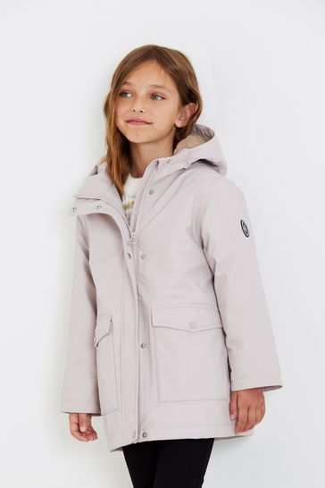 Pale clearance pink parka