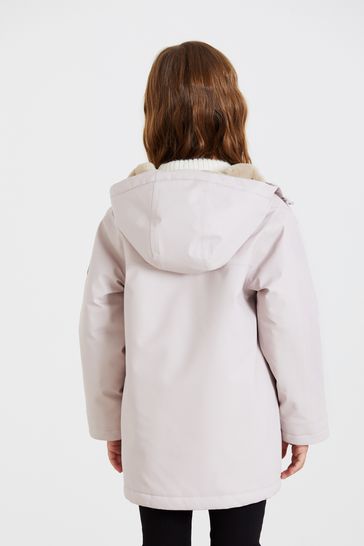 Pale pink waterproof jacket hot sale
